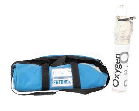 Oxygen/ Entonox Bag with tank 